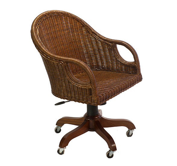 Rattan Office Chair