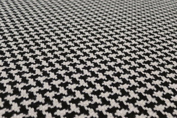 Black & White Houndstooth Runner