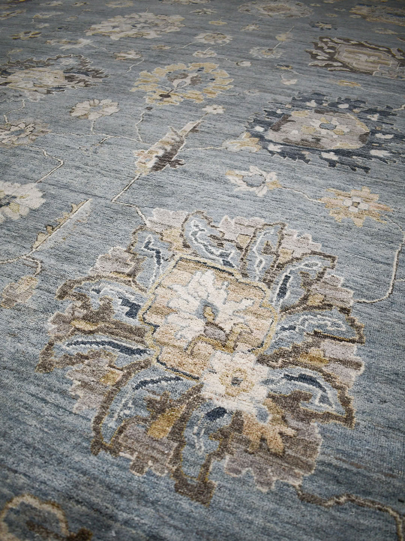 Medallion Hand Knotted Wool Rug