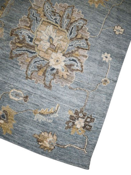 Medallion Hand Knotted Wool Rug