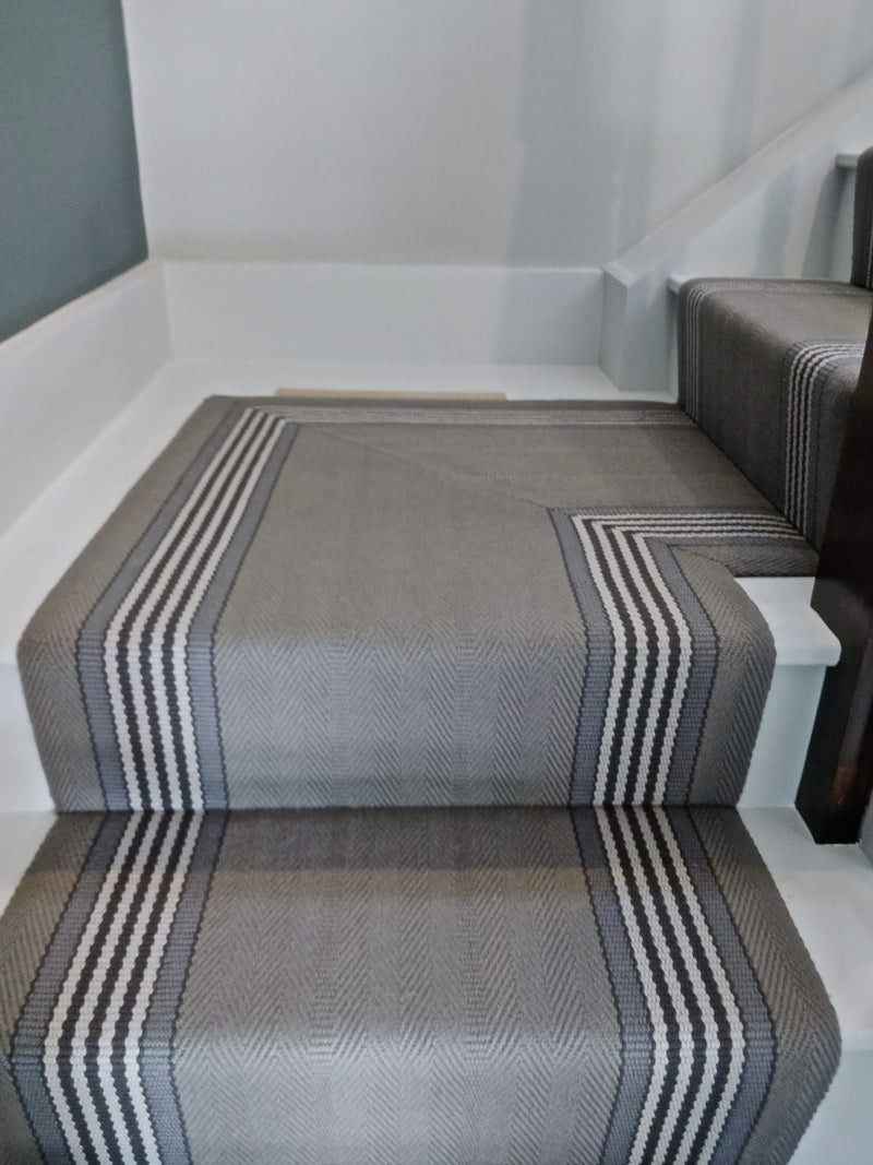 Berwick Rhino Grey Stripe Runner