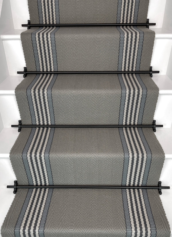 Berwick Rhino Grey Stripe Runner