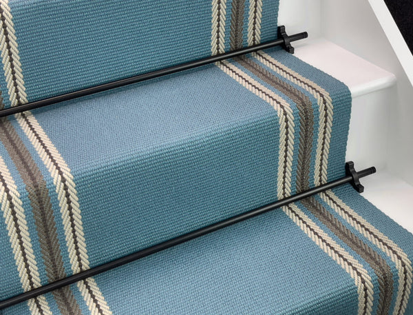 Brampton Sturbridge Blue Stripe Runner