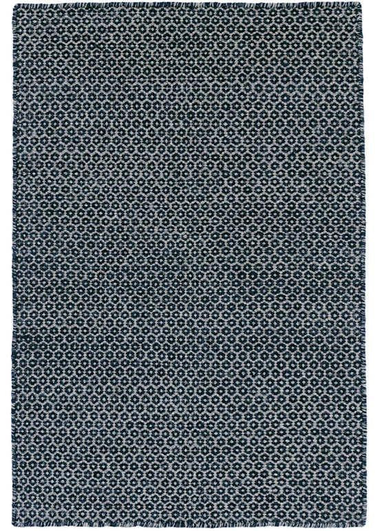 Honeycomb Wool Woven Rug