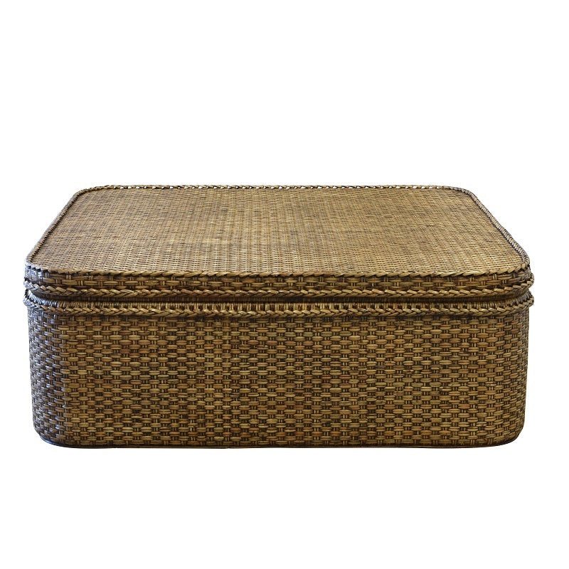 Rattan Coffee Table Square