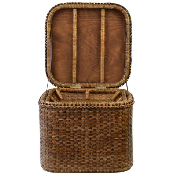 Rattan Side Chest