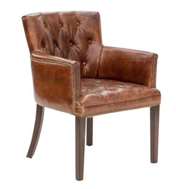 Ballard Chair in Aged Leather