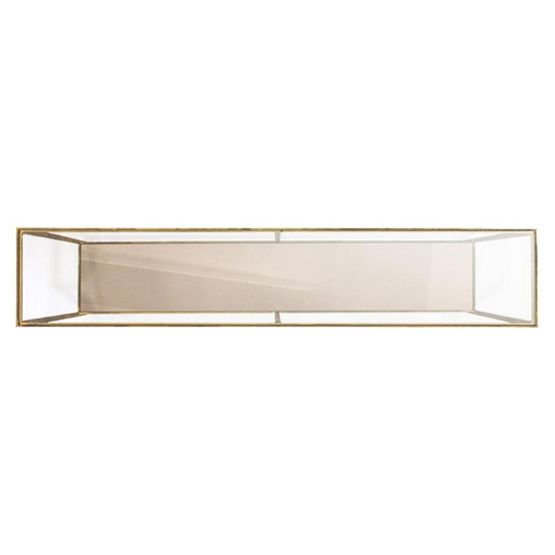 Antique Brushed Gold Console
