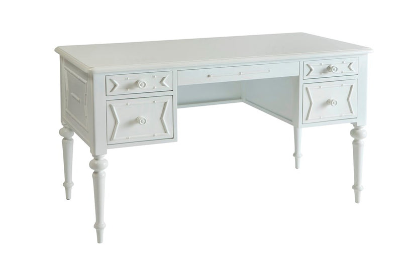 Bamboo White Desk