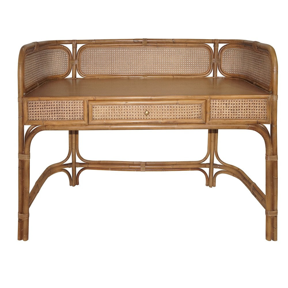 Cayman Rattan Desk - The Classic Outfitter
