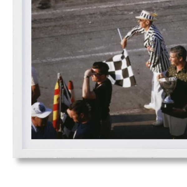 Slim Aarons Checkered Flag