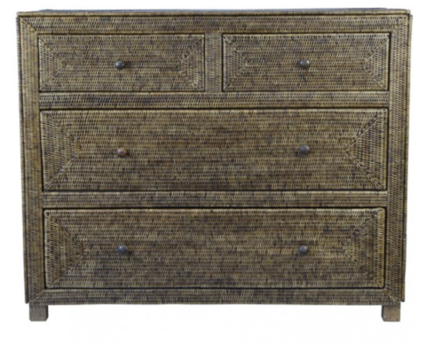 Rattan Chest of Drawers