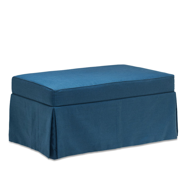 Linear Chloe Ottoman