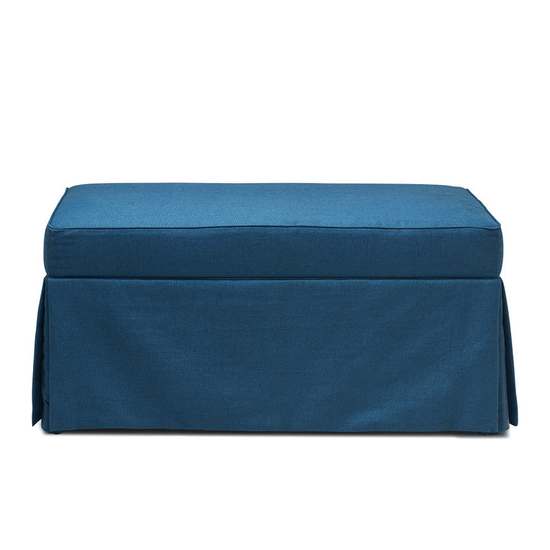 Linear Chloe Ottoman