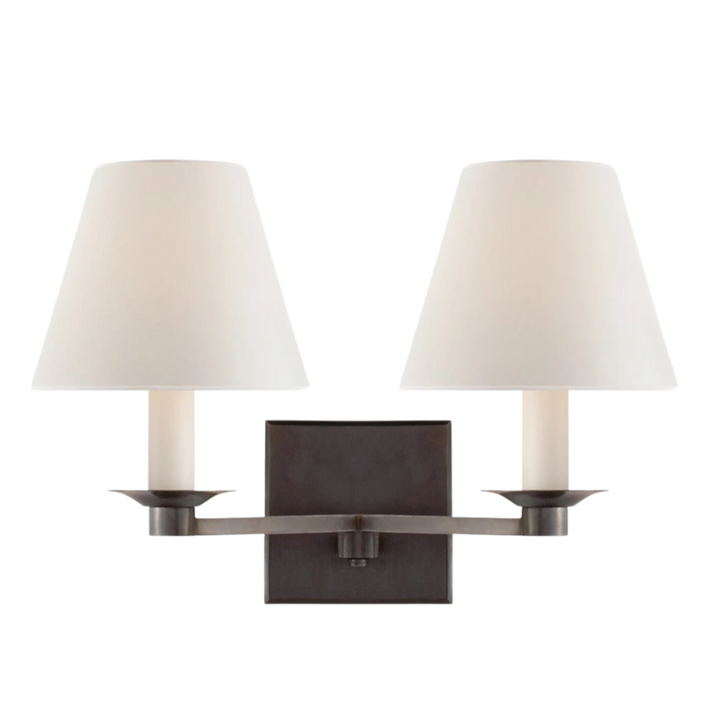 Evans Double Arm Sconce