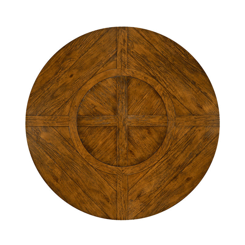 Walnut Round Dining Table