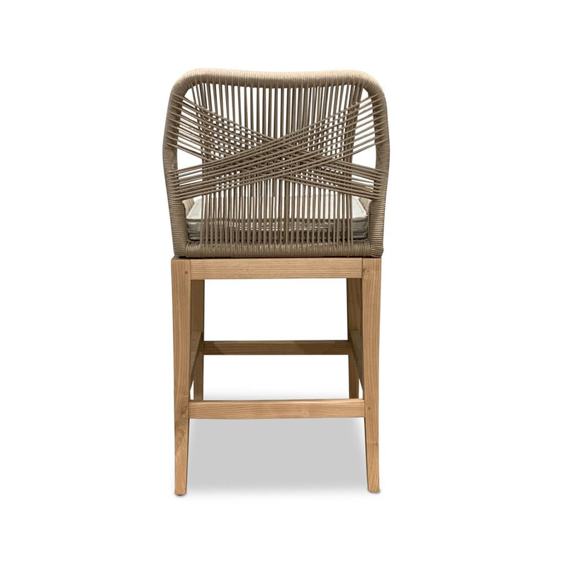 Rope Weaver Counter Stool