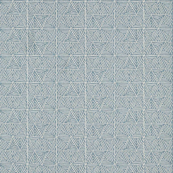 Thibaut Mombasa Navy Wallpaper