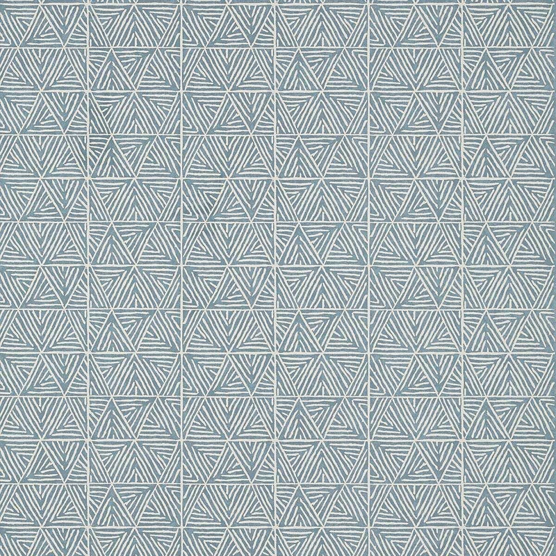 Thibaut Mombasa Navy Wallpaper