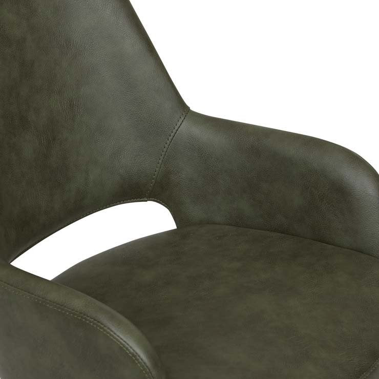 Quincy Olive Green Office Chair