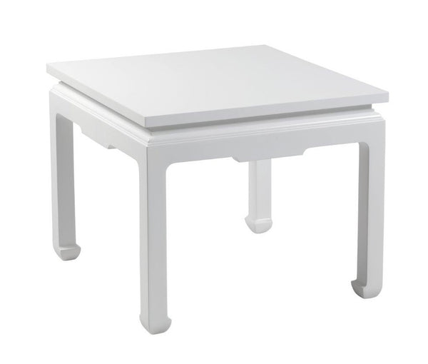 Ming White Side Table