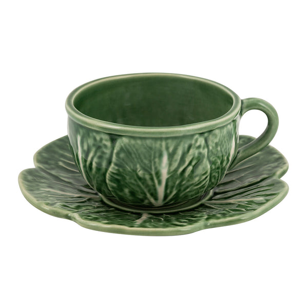 Cabbage Tea Cup & Saucer