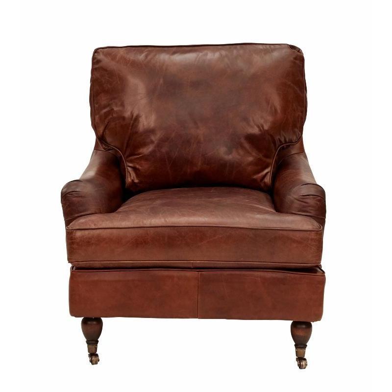 Leather Club Armchair