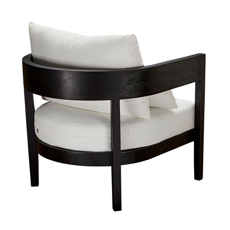 Avoca Black Satin Teak Chair