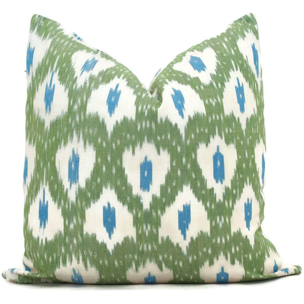 Schumacher Indio Ikat Green
