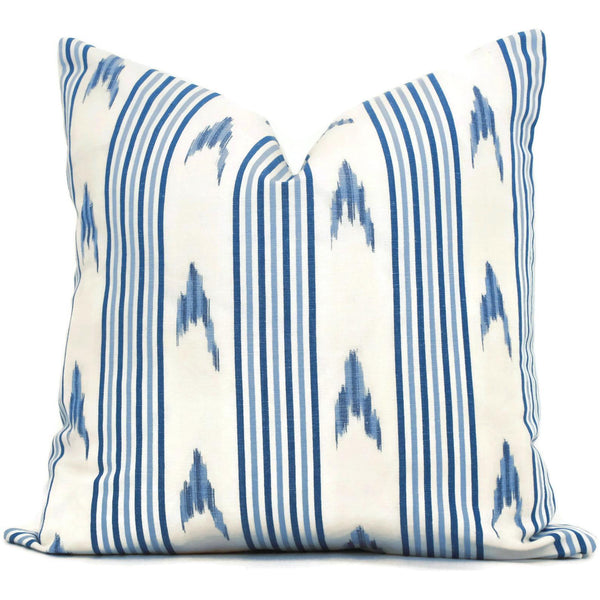 Schumacher Santa Barbara Ikat Indigo
