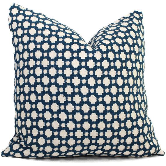 Schumacher Betwixt Indigo/Ivory