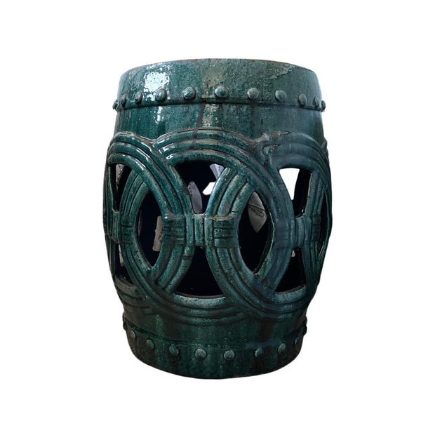 Green Rope Stool